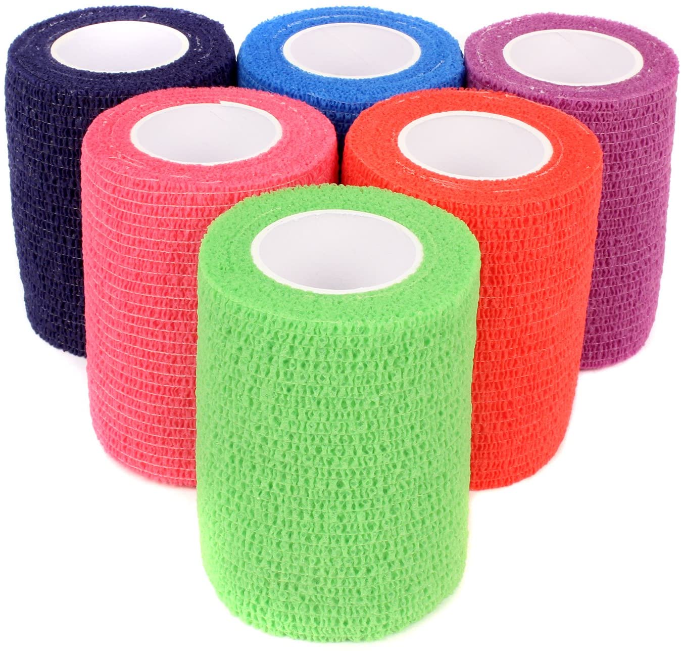 3''x5 yard  Multicolor Self Adhesive Bandage  Vet Wrap Bandage